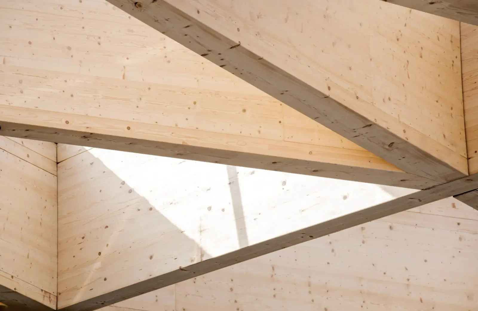 Load-bearing timber construction in light wood